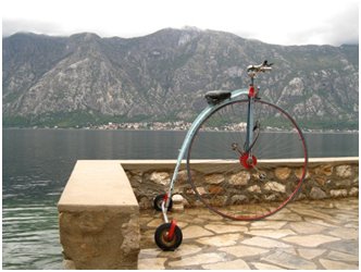 На велосипеде по черногории