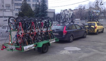 зимнее хранение велосипедов